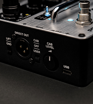 Close-up of Cab Level control on side of SGT-DI.